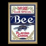 Bee(ビー)カード≪ポーカーサイズ≫(青)