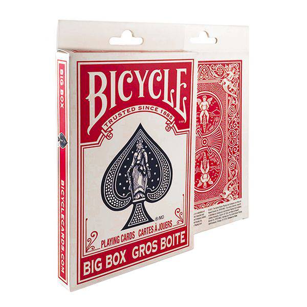 バイスクル ビッグ サイズデック 赤 Bicycle Big Box 明電工業マジックショップ